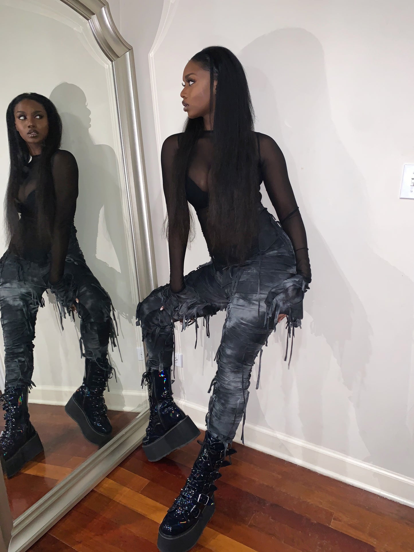 SHREDDED DRIP SET