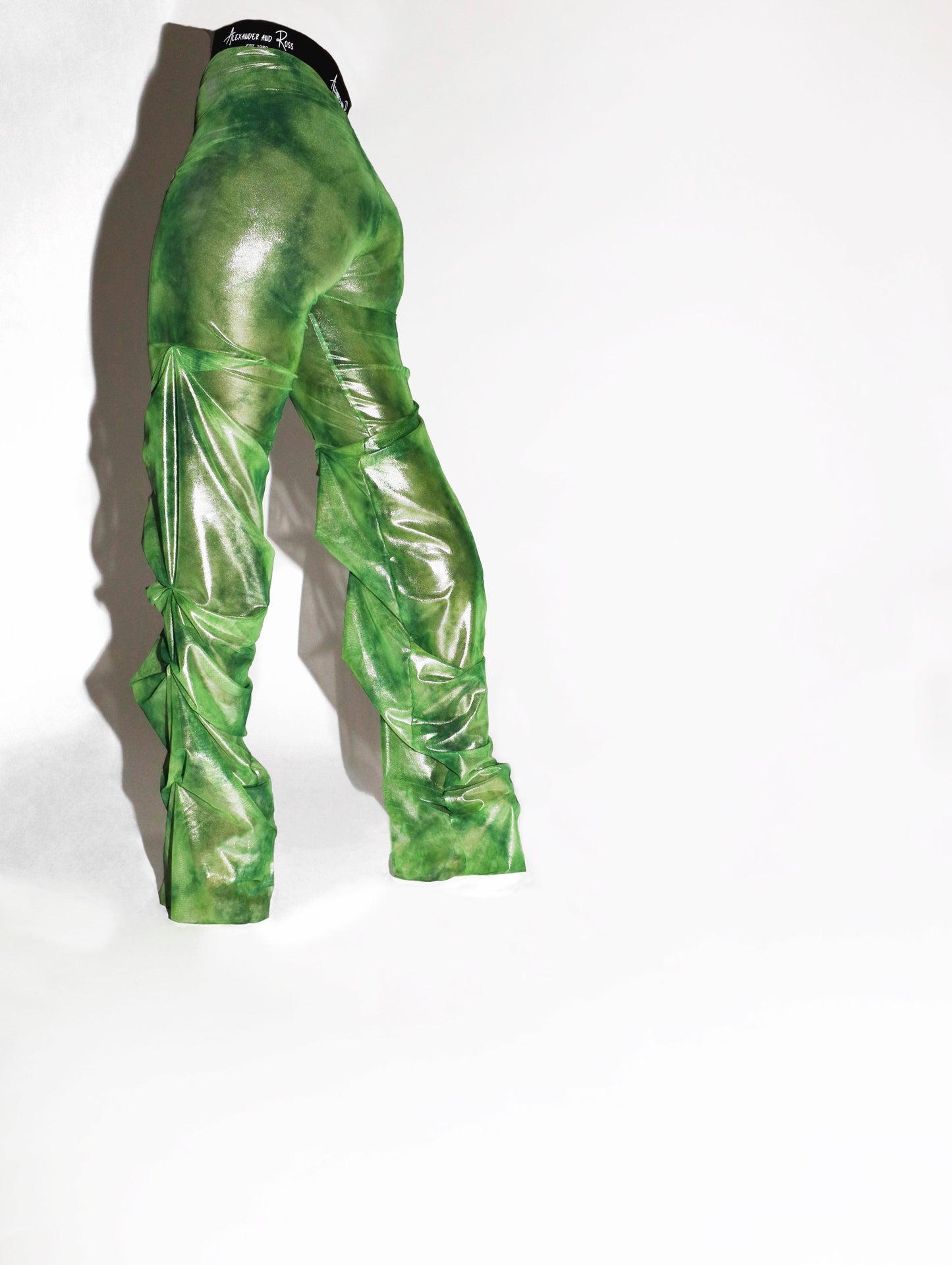 EASY KILL PANTS- Metallic Light Blue